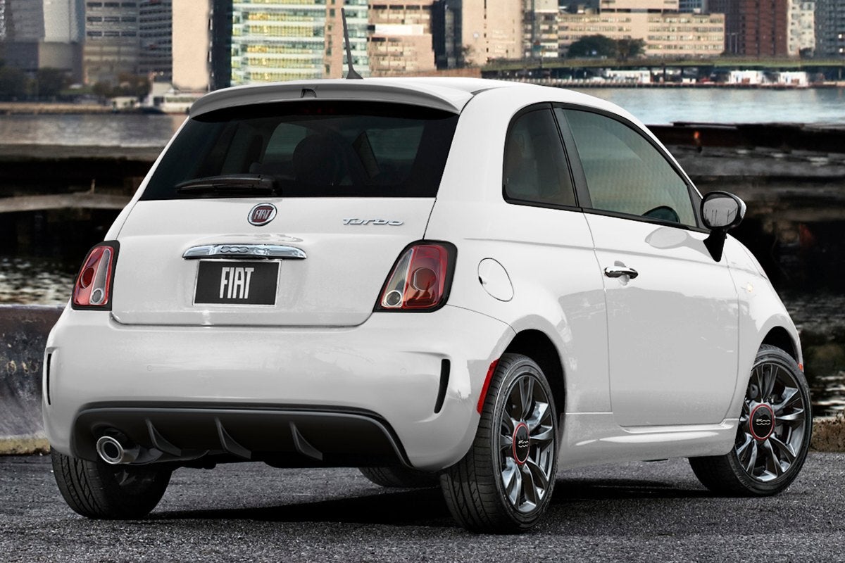 Fiat Vehicle Exterior Passenger Side Rear Angle
