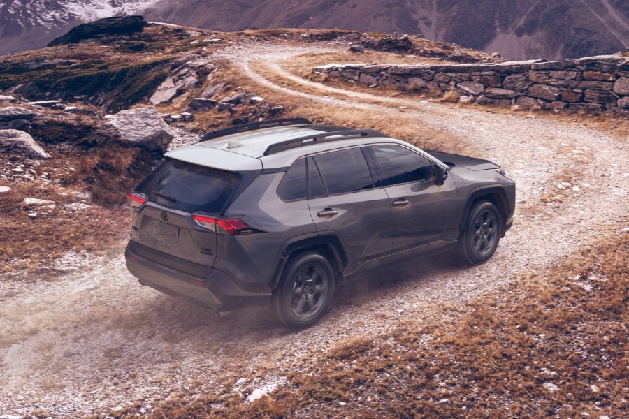2020 RAV4 TRD Off-Road Exterior Passenger Side Rear Profile