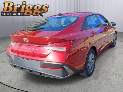 2025 Hyundai Elantra Hybrid Blue