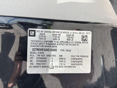 2010 GMC Sierra 1500 SLT