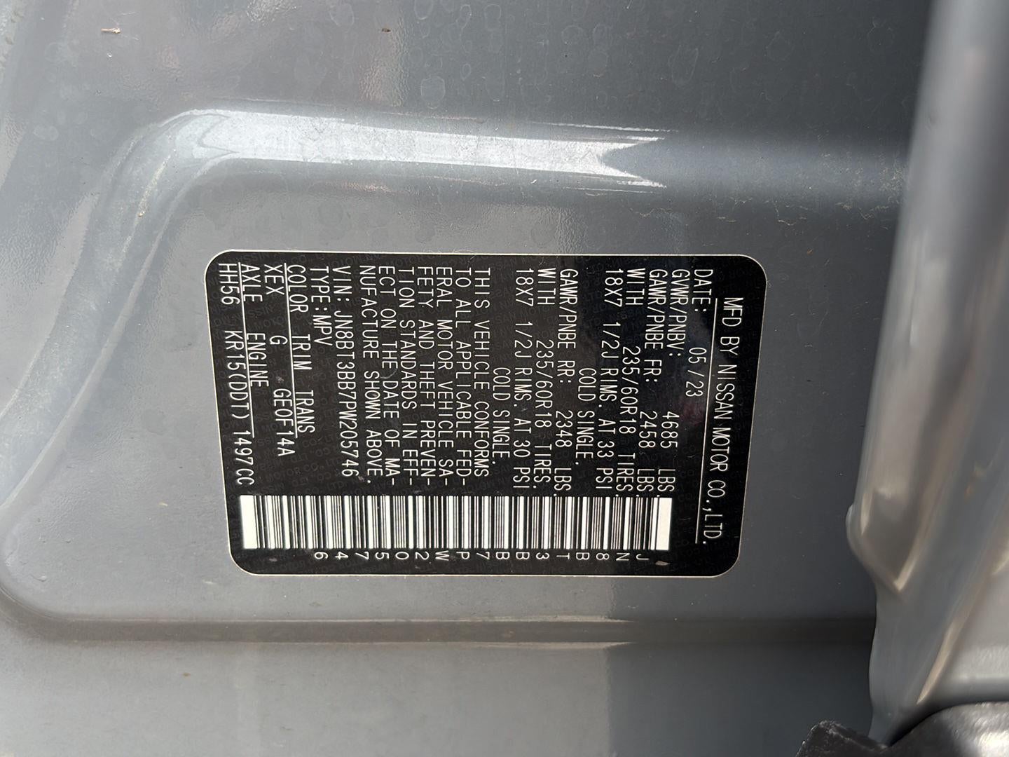 2023 Nissan Rogue SV