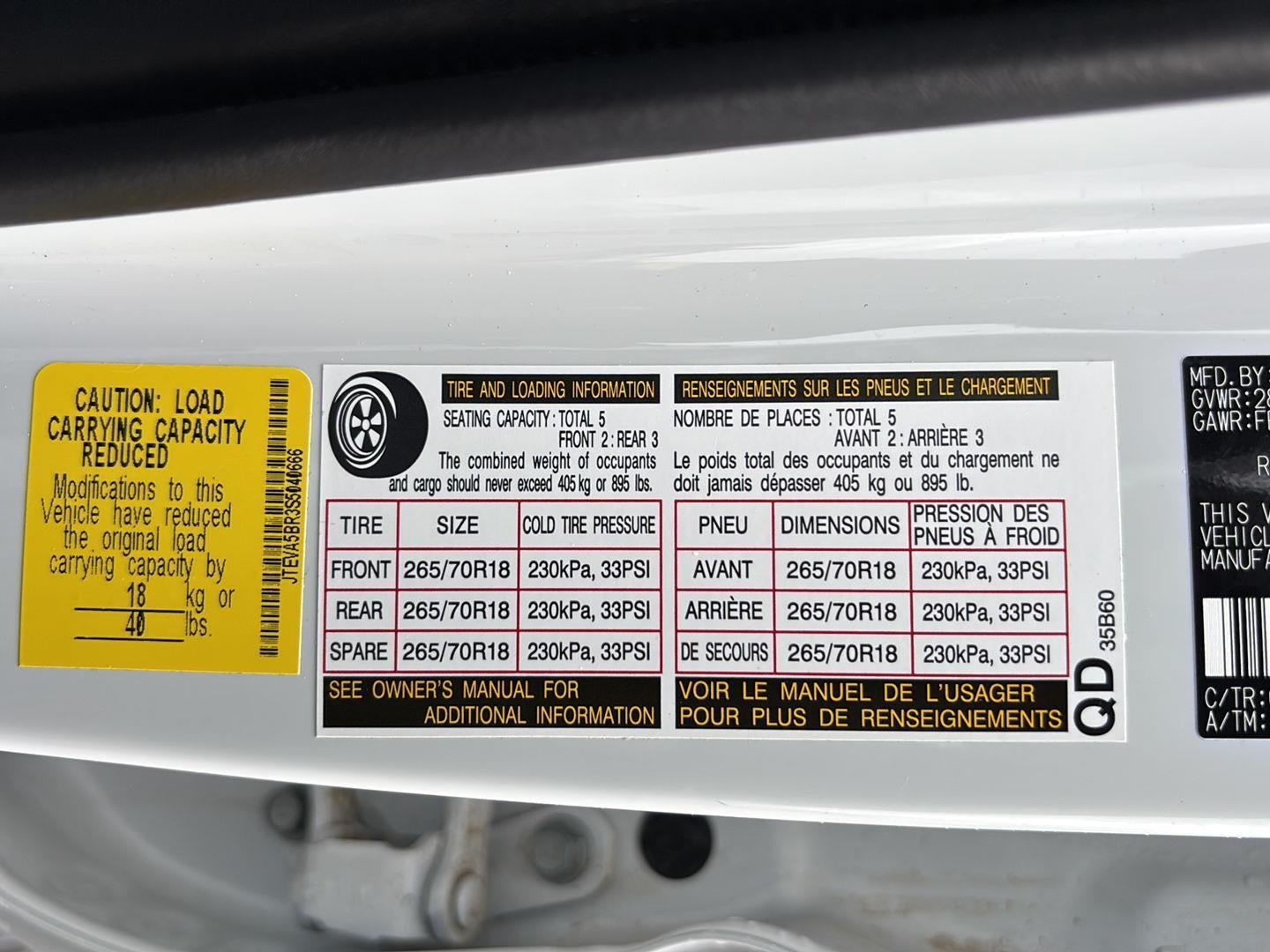 2025 Toyota 4Runner TRD Off Road Premium