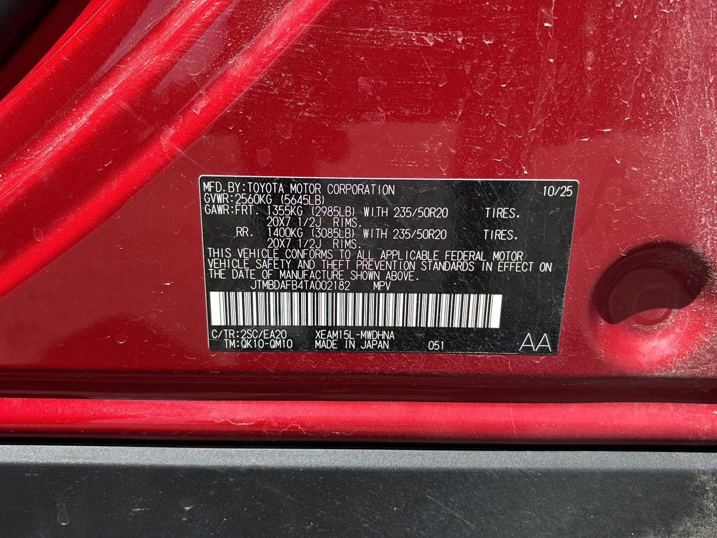 2026 Toyota bZ Limited
