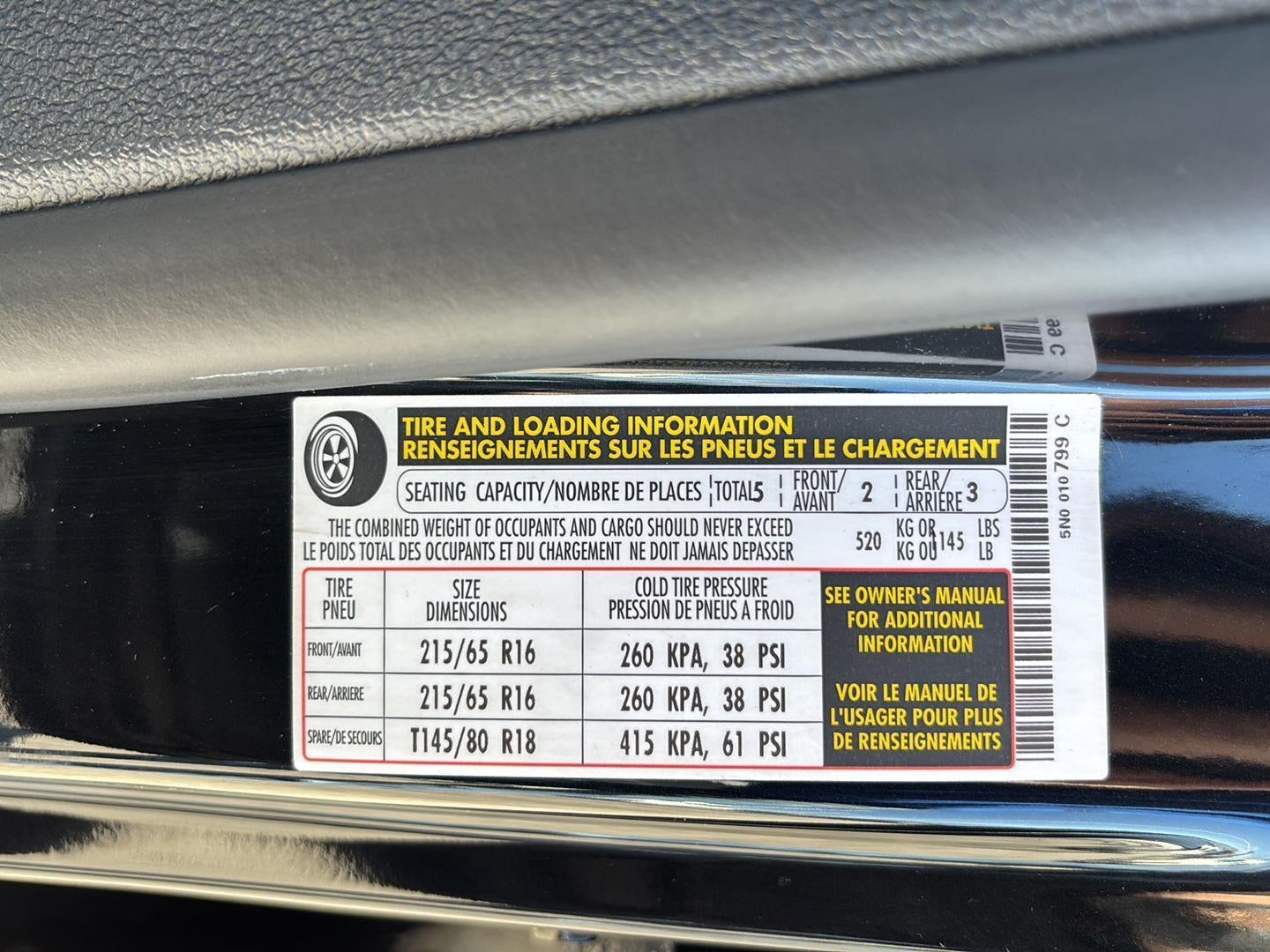 2013 Volkswagen Tiguan S w/Sunroof