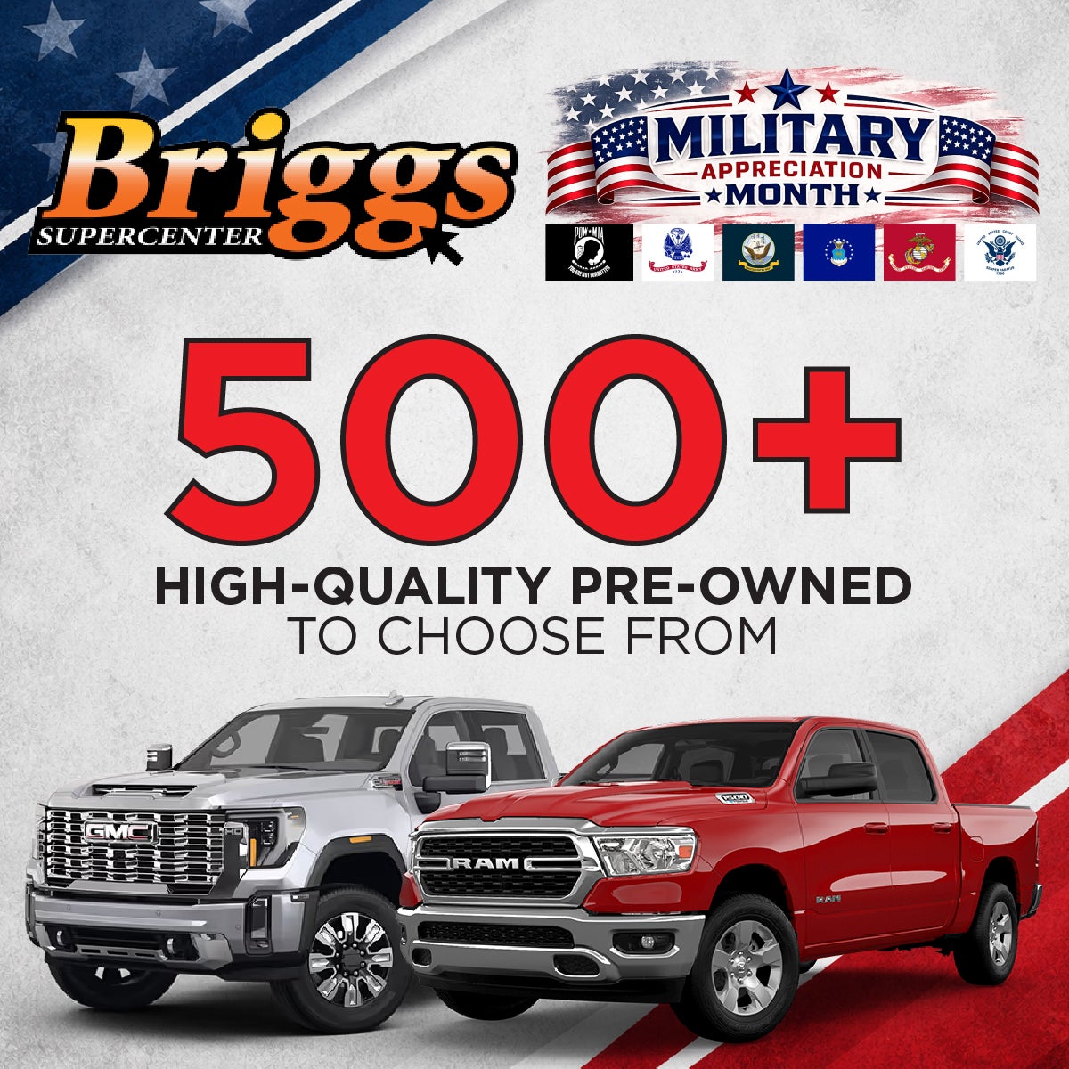 500+ HIGH-QUALITY PRE-OWNED TO CHOOSE FROM