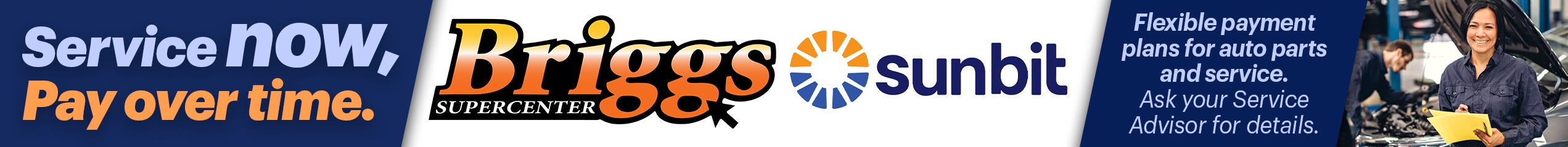 Briggs Supercenter Service Financing